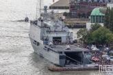 De L800 Zr.Ms. Rotterdam tijdens de Wereldhavendagen 2019 in Rotterdam