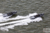 De mariniers tijdens een demonstratie op de Wereldhavendagen 2019 in Rotterdam