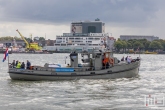 Het schip Saeftinghe tijdens de Wereldhavendagen 2019 in Rotterdam