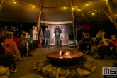 De opening van De Grote Schijn in het Kralingse Bos in Rotterdam