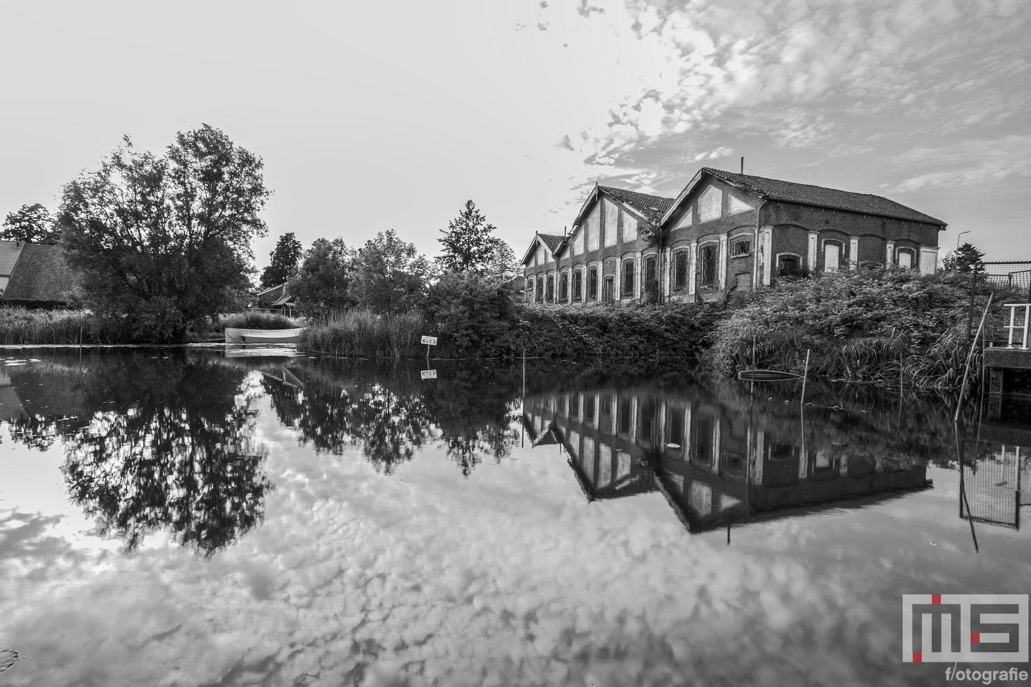 Het afgebroken stoomgemaal 't Hooft van Benthuizen in Puttershoek