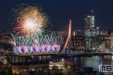 Het Nationale Vuurwerk 2020 in Rotterdam By Night