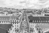 Te Koop | De winkelstraat Rua Augusta in Lissabon in Portugal