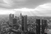 Te Koop | De skyline van Frankfurt by Day tijdens zonsondergang