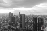 Te Koop | De skyline van Frankfurt by Day tijdens zonsondergang