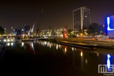 Het Maritiem Museum in de Leuvehaven in Rotterdam by Night