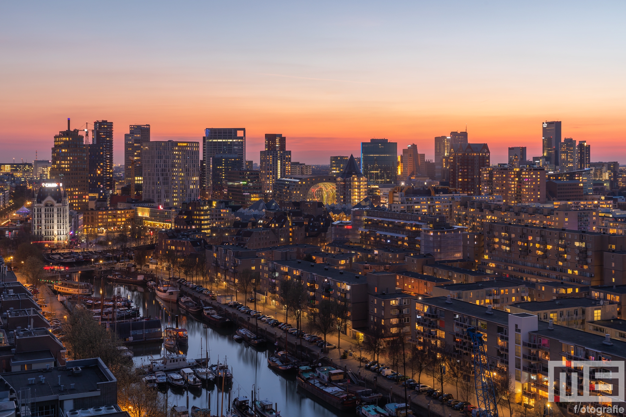 De Rotterdamse Skyline vanuit de 10 mooiste plekken - MS Fotografie