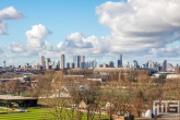 Te Koop | De skyline van Rotterdam met het Feyenoord Stadion De Kuip
