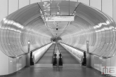 Het Metrostation Wilhelminaplein in Rotterdam