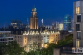 Te Koop | Het stadhuis in het centrum van Rotterdam op de Coolsingel 40 in de avonduren