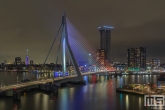 De Erasmusbrug in het stadscentrum van Rotterdam in Rood Wit Blauw-rood-wit-blauw-stadscentrum-rotterdam-24034-4