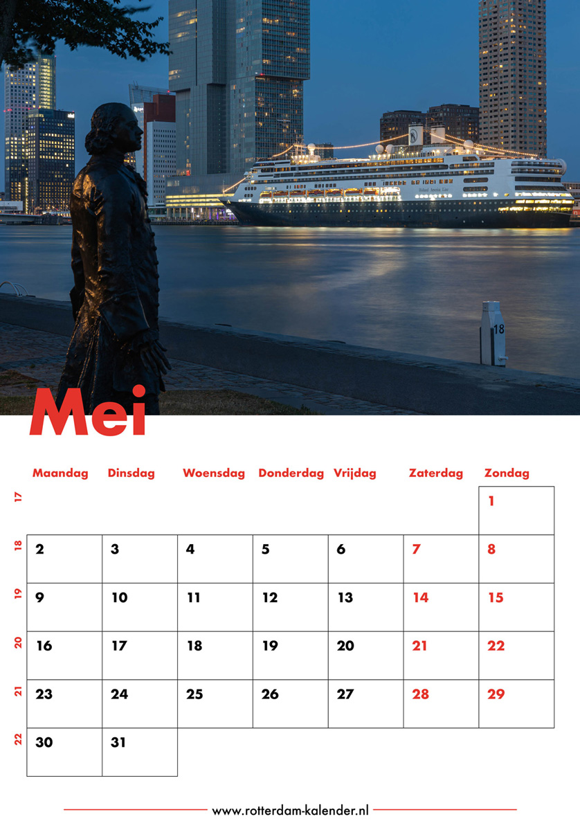 Te Koop | Het cruiseschip Ms Rotterdam voor de laatste keer in Rotterdam