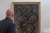 De Art Rotterdam Week 2021 in Rotterdam met een doek genaamd Snake 2 van kunstenaar Hans Lemmen