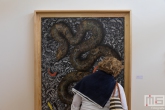 De Art Rotterdam Week 2021 in Rotterdam met een doek genaamd Snake 2 van kunstenaar Hans Lemmen