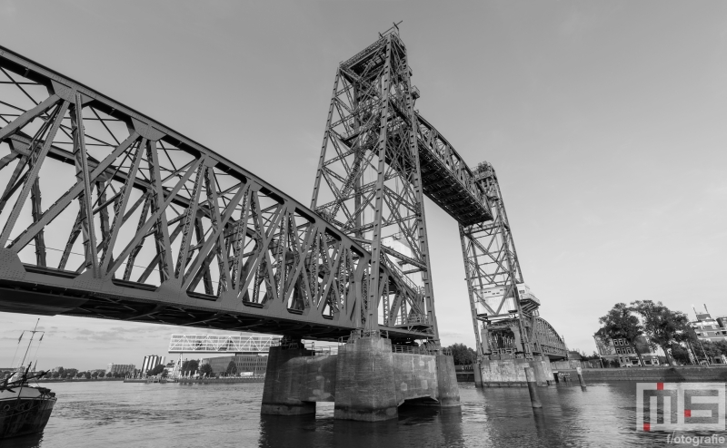 Te Koop | Spoorbrug De Hef tussen het Noordereiland en Rotterdam-Zuid