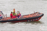 De reddingsboot DRB39 van de KNRM van de Wereldhavendagen in Rotterdam