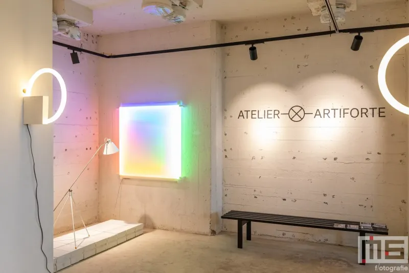 Atelier Artiforte in het HAKA-gebouw in Rotterdam tijdens Designbeurs OBJECT Rotterdam
