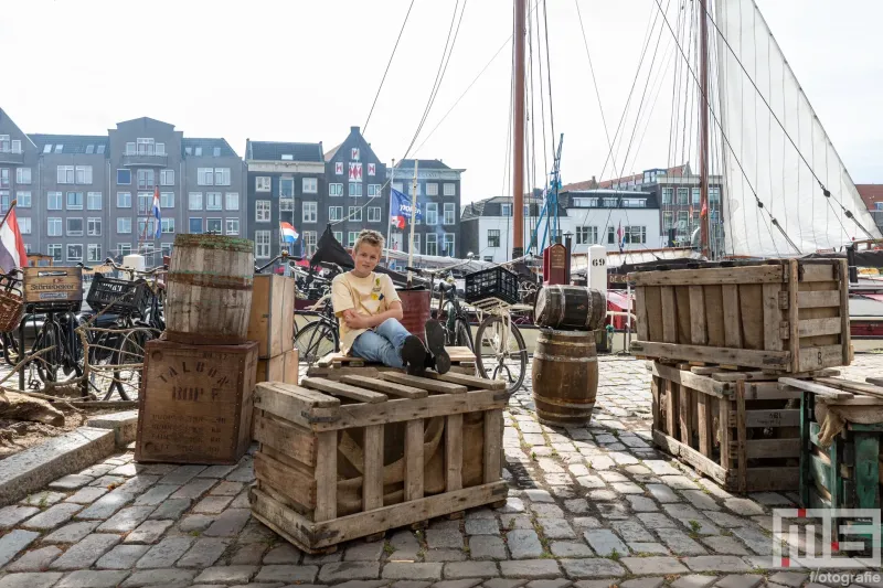 De historische kade op het Stoomevenement Dordt in Stoom in Dordrecht