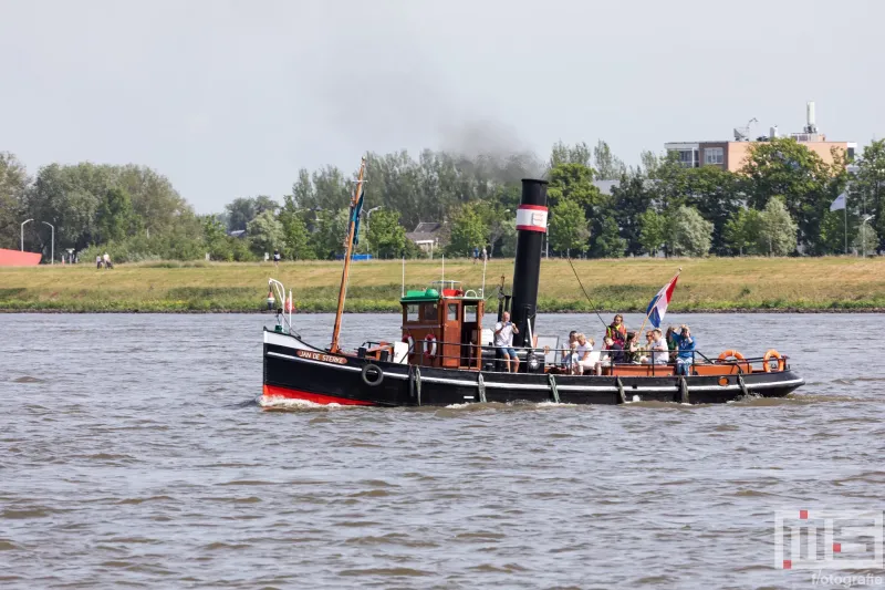 Het stoomschip Jan de Sterke op het Stoomevenement Dordt in Stoom in Dordrecht