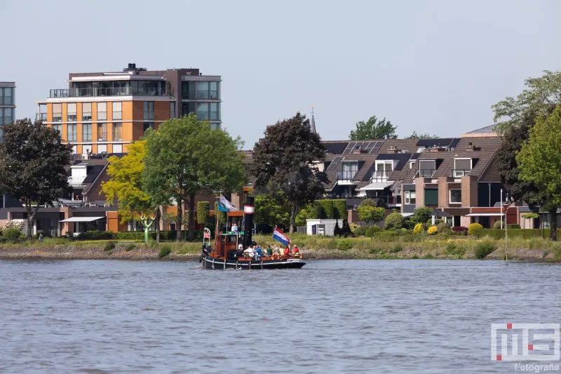 Het schip Jan de Sterke op het Stoomevenement Dordt in Stoom in Dordrecht