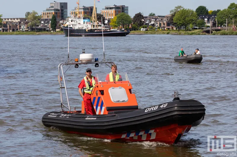 De reddingsbrigade op het Stoomevenement Dordt in Stoom in Dordrecht