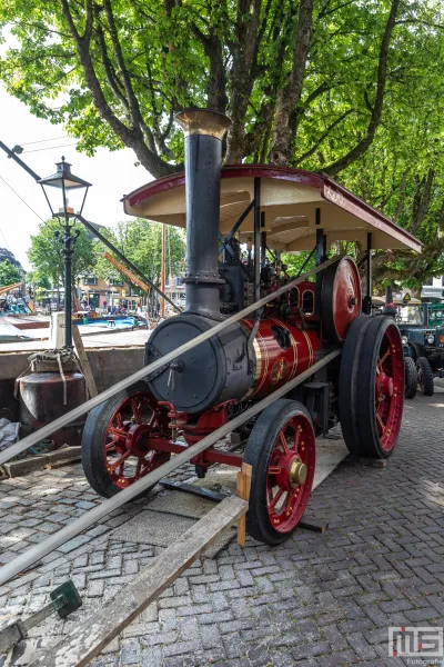 De stoomzaagmachine op het Stoomevenement Dordt in Stoom in Dordrecht