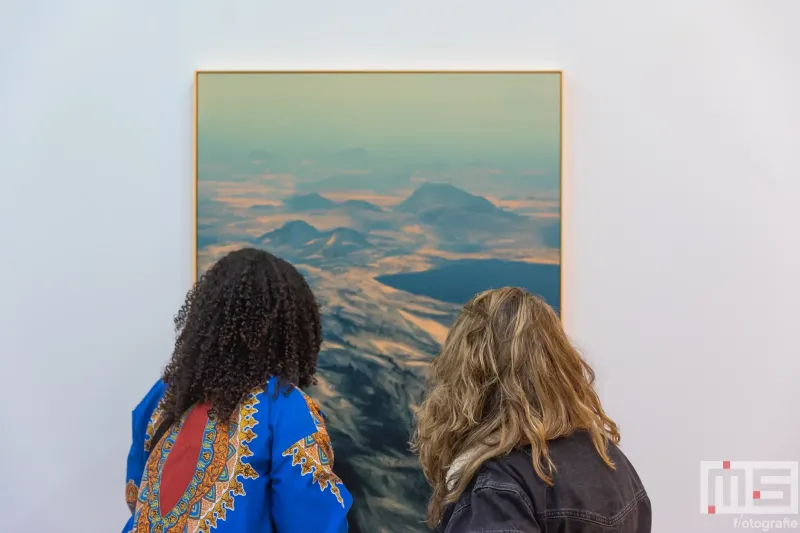 Schilderkunst van Stefan Peters op Kunstbeurs Art Rotterdam in Rotterdam