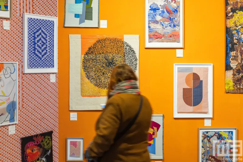 De schitterende kunst in het HAKA-gebouw in Rotterdam tijdens Art Rotterdam