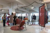 Eversom in Rotterdam in het HAKA-gebouw tijdens Designbeurs OBJECT Rotterdam