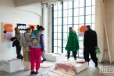Schitterende textielkunst van Studio Mirte in het HAKA-gebouw in Rotterdam tijdens Art Rotterdam