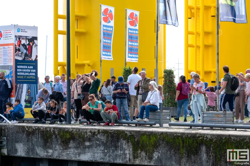 De bezoekers van de Wereldhavendagen Rotterdam