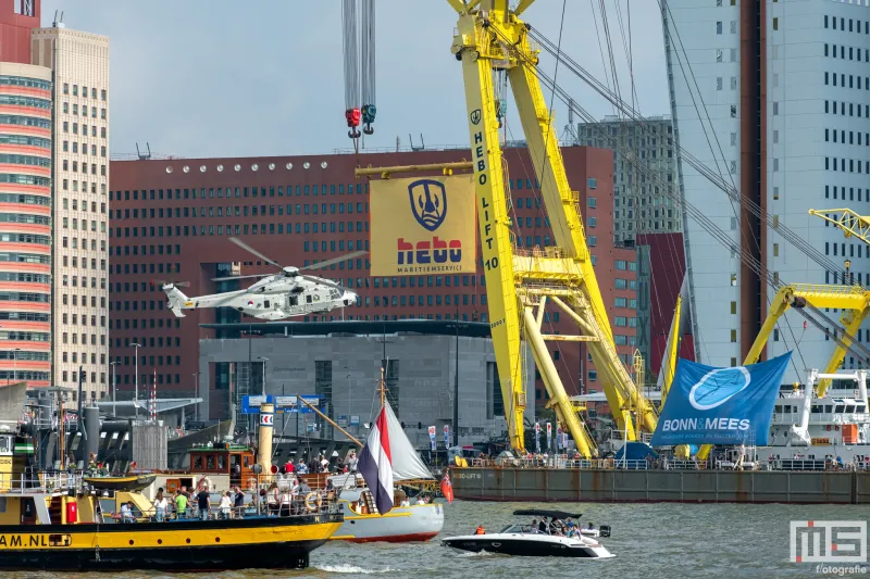 Het HEBO Maritiemservice en NH90 tijdens de Wereldhavendagen Rotterdam