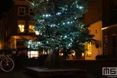 Dordtse Decemberdagen  met een schitterend verlichte kerstboom op het stadhuisplein