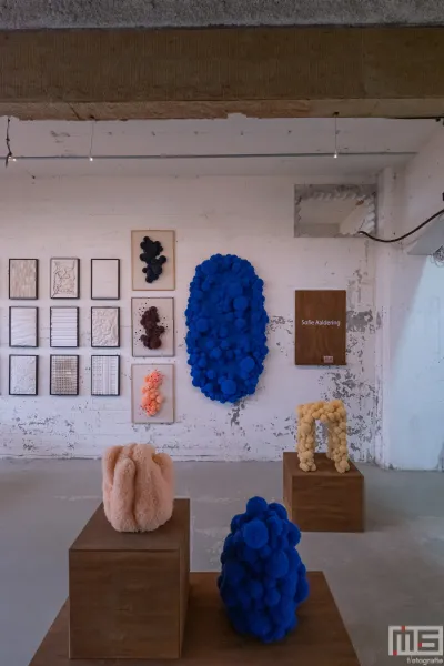 De kunstobjecten van Sofie Aaldering tijdens de designbeurs Object Rotterdam