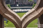 De Rotterdamse Dakendagen 2024 in Rotterdam met het uitzicht vanuit de Laurenskerk