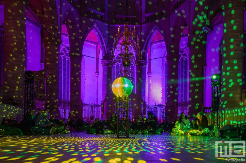 Museumnacht010 Rotterdam 2025 in de Laurenskerk in Rotterdam by NIght