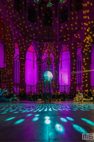 Museumnacht010 Rotterdam 2025 in de Laurenskerk Rotterdam in Rotterdam by Night