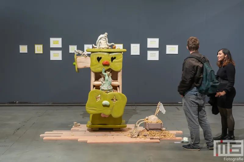 Het kunstwerk van Clara Lezla tijdens Art Rotterdam 2026 in Ahoy Rotterdam