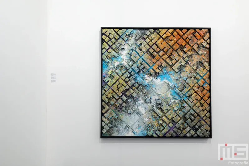 Kunstwerk Allemange van Hendrick Czakainski tijdens Art Rotterdam in Ahoy Rotterdam