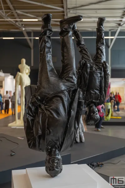 Het kunstwerk van Herman Lamers tijdens Art Rotterdam 2026 in Ahoy Rotterdam