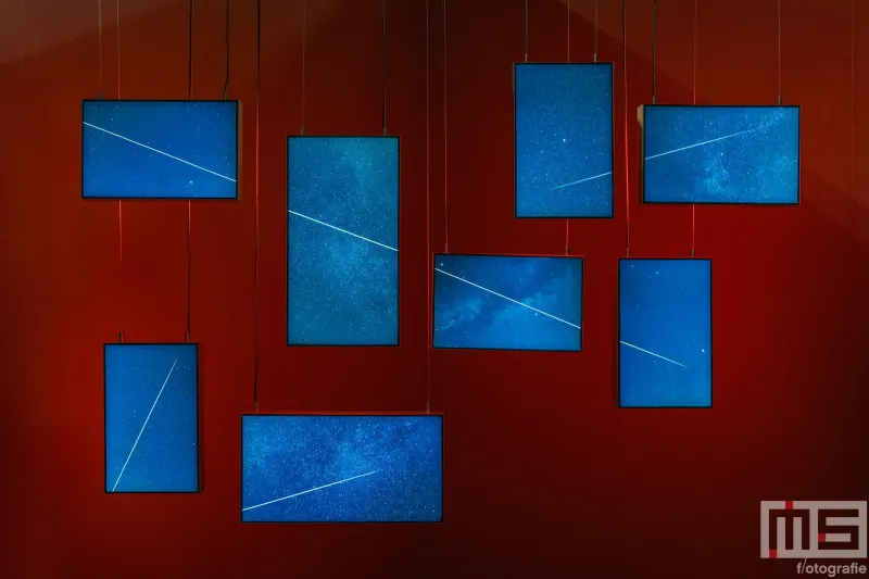 Het kunstwerk van Jamal Ageli tijdens Art Rotterdam 2026 in Ahoy Rotterdam