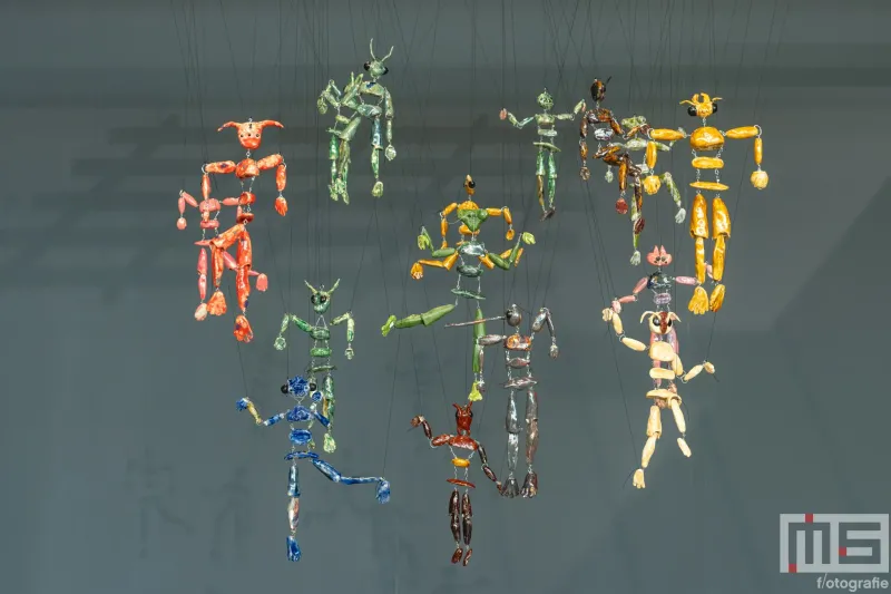 Het kunstwerk van Jikke Lesterhuis tijdens Art Rotterdam 2026 in Ahoy Rotterdam