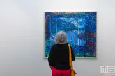 Het kunstwerk van Sara van Vliet tijdens Art Rotterdam 2026 in Ahoy Rotterdam