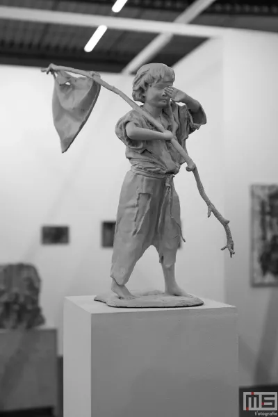 Fernando Sanchez Castillo op de kunstbeurs Art Rotterdam 2025 in Ahoy Rotterdam