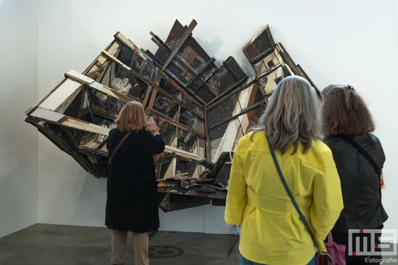 Pim Palsgraaf op de kunstbeurs Art Rotterdam 2025 in de Ahoy Rotterdam