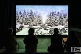 De bezoekers van Projections op de kunstbeurs Art Rotterdam 2025 in de Ahoy