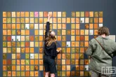 Kaartenkunst op Prospects op de kunstbeurs Art Rotterdam 2025 in de Ahoy Rotterdam