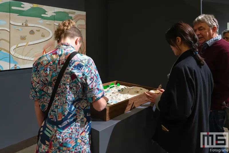 LinHuei Chen op Prospects op de kunstbeurs Art Rotterdam 2025 in de Ahoy Rotterdam