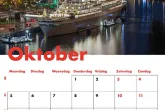 Te Koop | Het ss Rotterdam en Feijenoord Stadion in Rotterdam in de avond