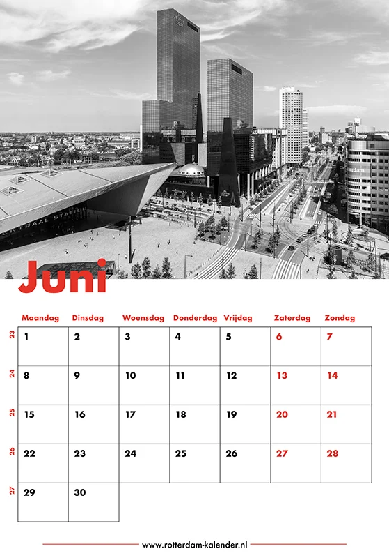 Te Koop | Het stationsplein in Rotterdam in zwart/wit Te Koop | Het stationsplein in Rotterdam in zwart/wit